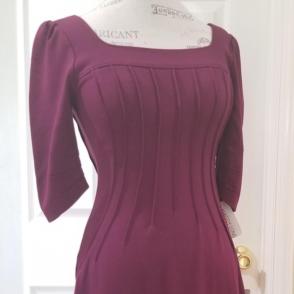 Maggy London Dresses & Skirts - Maggy London Ponte Dress in Wine